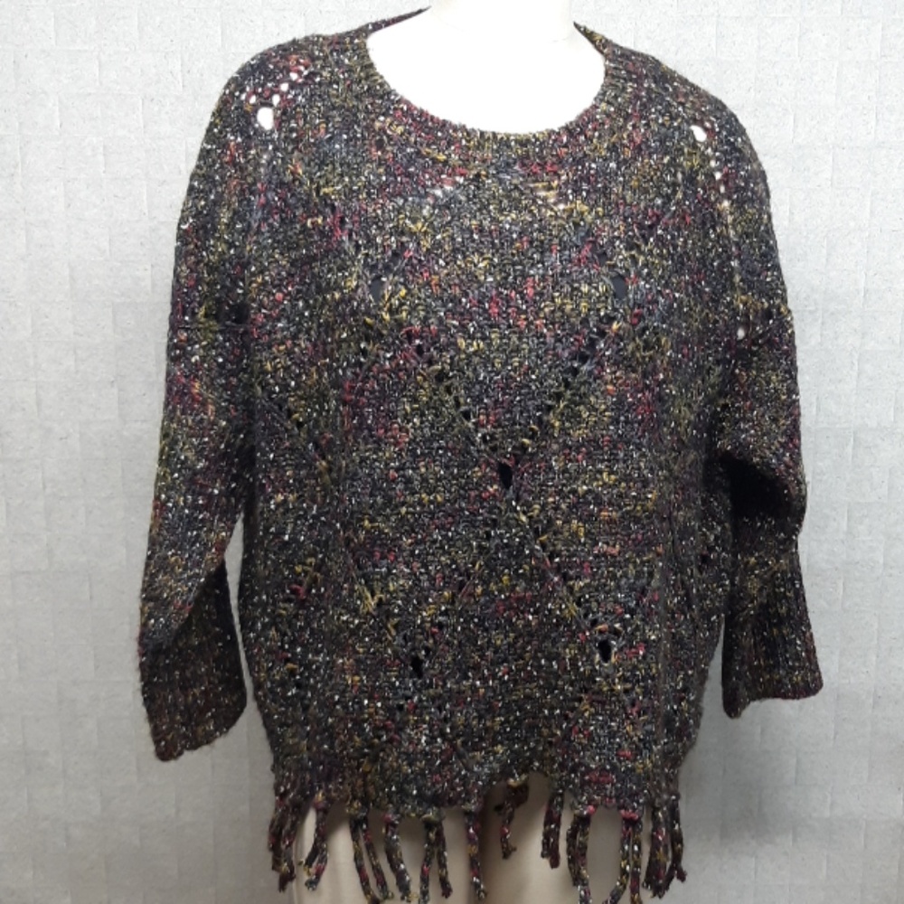 Peck & Peck Multi Color Sweater - image 1